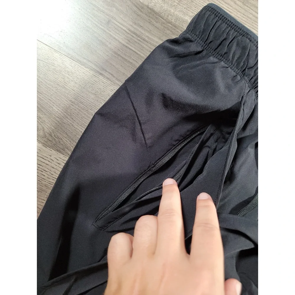 Paskho Pants Untethered Ultimate Travelers Multi Pocket Zipper Black Large Mens
